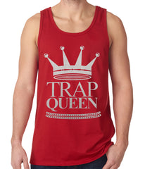 Trap Queen Full Silver Tank Top