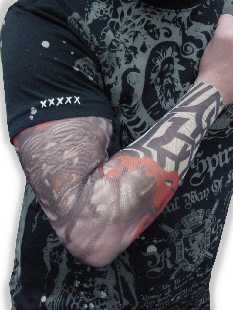 Tattoo Sleeves - Tribal Tiger Tattoo Sleeves (Pair)