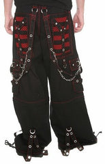 Tripp NYC "Armageddon" Bondage Pants (Black/Red)