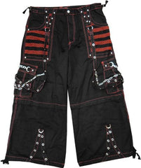 Tripp Darkstreet NYC -  "Armageddon" Bondage Pants (Black/Red)