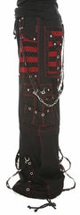 Tripp Darkstreet NYC -  "Armageddon" Bondage Pants (Black/Red)