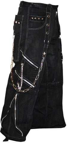 Tripp NYC "Black Acid" Bondage Pants (Black)