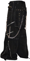 Tripp Darkstreet NYC -  "Black Acid" Bondage Pants (Black)