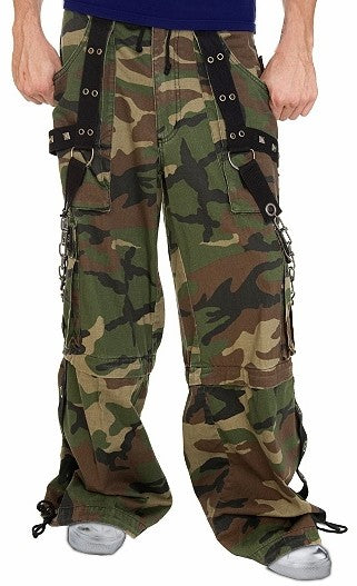 Tripp Darkstreet NYC - JUNGLELAND CAMO Combat Pants camo/black – Bewild