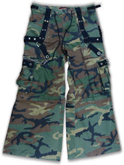 Tripp Darkstreet NYC -  "Camo Chain" Jungleland Combat Pants Camo/Black