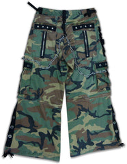 Tripp Darkstreet NYC -  "Camo Chain" Jungleland Combat Pants Camo/Black