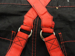 Tripp NYC "Ghost Skull" Bondage Pants (Black / Red)