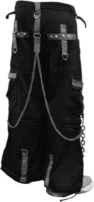 Tripp Darkstreet NYC - DarkStreet Lock UP Bondage Pants (Black)