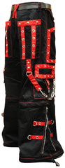 Tripp Darkstreet NYC -  "New Death Row" Bondage Pants (Black/Red)