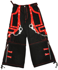 Tripp Darkstreet NYC -  "New Death Row" Bondage Pants (Black/Red)