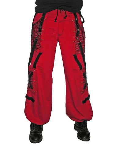 Tripp NYC "Symbol" Bondage Pants (Red & Black)