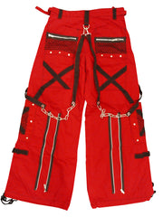 Tripp Darkstreet NYC -  "Symbol" Bondage Pants (Red & Black)