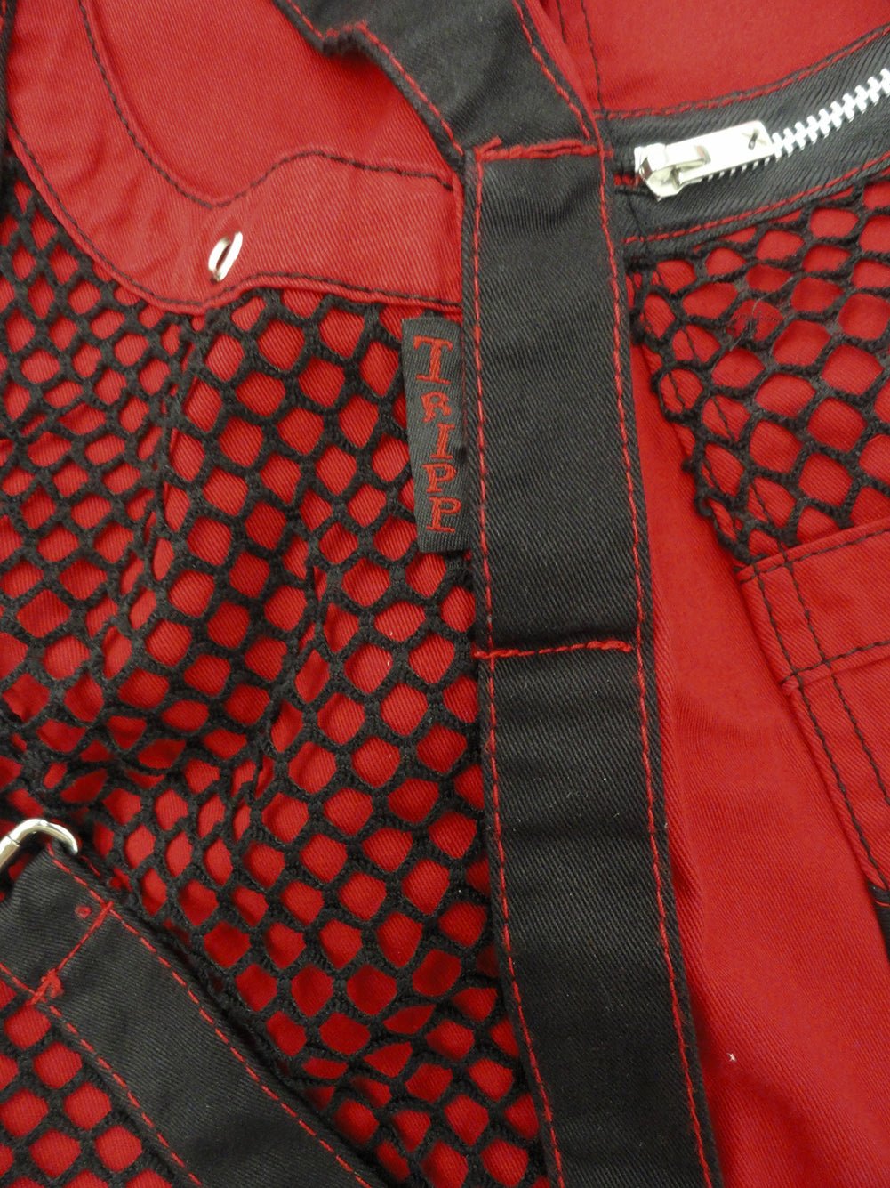 Tripp NYC - Symbol Pants Black & Red NEW