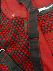 Tripp Darkstreet NYC -  "Symbol" Bondage Pants (Red & Black)