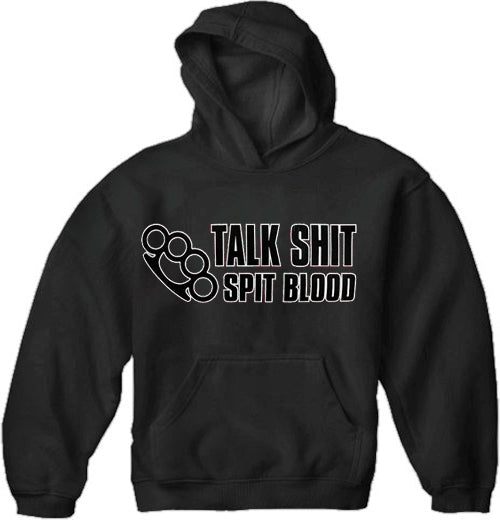 Trouble Maker Sweatshirts - Talk Sh*t Spit Blood Hoodie