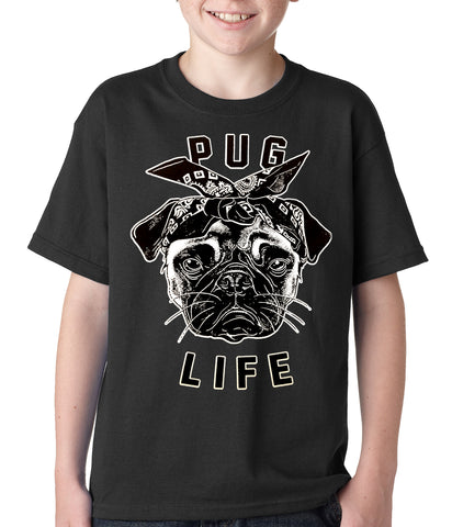 Tupug Pug Life Kids T-shirt
