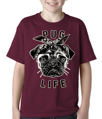 Tupug Pug Life Kids T-shirt