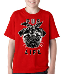 Tupug Pug Life Kids T-shirt
