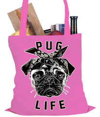 Tupug Pug Life Tote Bag