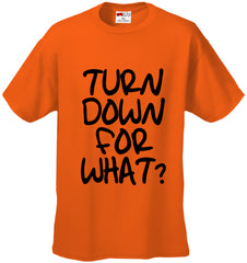 Turn Down For What? Men's Hip-Hop T-Shirt