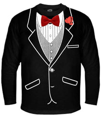 Tuxedo Shirts - All Occasion Formal Tuxedo Long sleeve T-Shirt