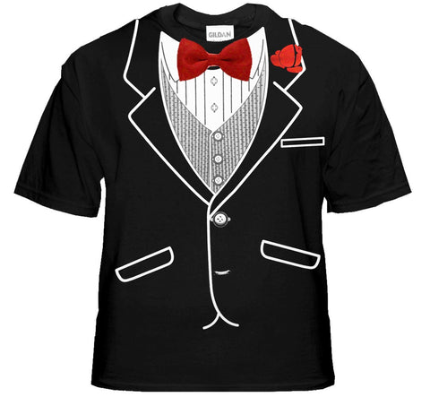 Tuxedo T-Shirt - Mens All Occasion Formal Tuxedo T-Shirt