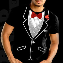 Tuxedo T-Shirt - Mens All Occasion Formal Tuxedo T-Shirt
