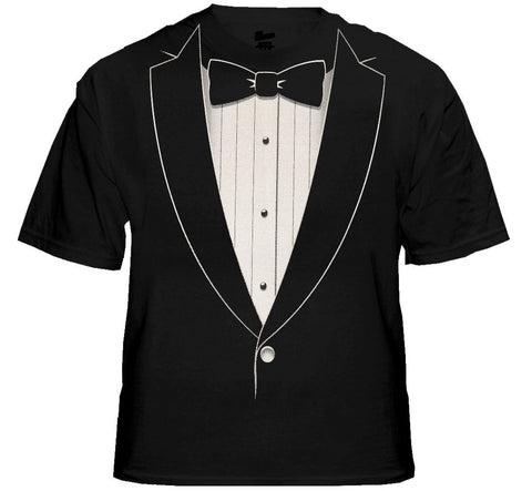 Black Tie Tuxedo T-Shirt