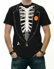Tuxedo Tees - Skeleton Bones Tuxedo T-Shirt