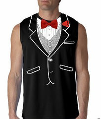 All Occasion Sleeveless Tuxedo Shirt