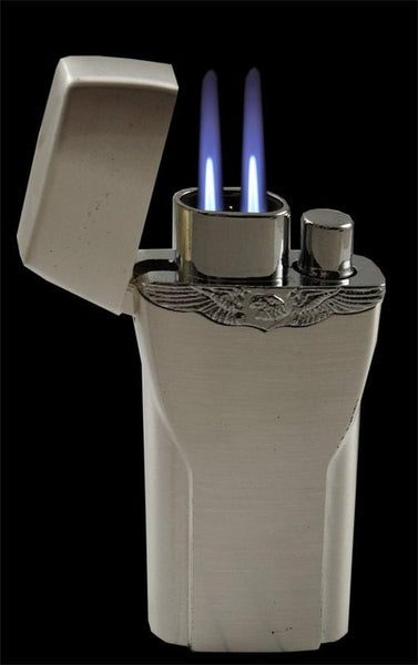 Two Flame Torch & Utility Flame Lighter in One
