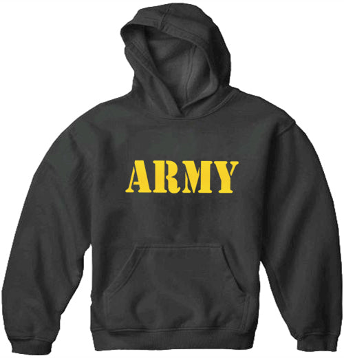 U.S Army Military Adult Hoodie (Yellow) –