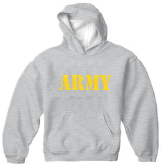 U.S Army Military Adult Hoodie  (Yellow)