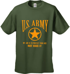 U.S. Army Protect Your Ass Not Kiss It Men's T-Shirt