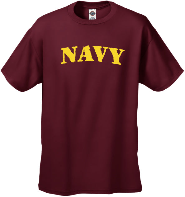 U.S Navy Military Men's T-Shirt (Yellow)