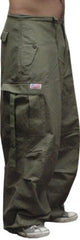 UFO Cotton Parachute Pants (Olive)