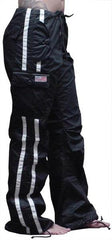 UFO Girls Striped Racer  Hipster Pants  (Black/White)