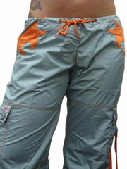 UFO Girly Hipster "Chloe" Pants (Grey / Orange)