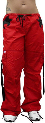 UFO Girly Hipster "Chloe" Pants (Red)