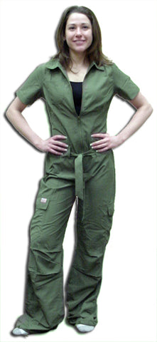 UFO Girly Hipster Flight Suit (Olive)