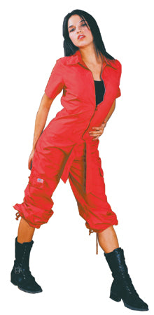 UFO Girly Hipster Flight Suit (Red)