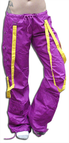 UFO Strappy Hipster Girls Pants (Magenta)