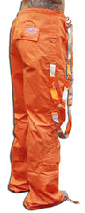 UFO Strappy Hipster Girls Pants (Orange/Orange Camo)