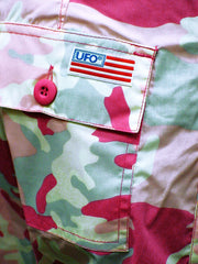UFO Strappy Hipster Girls Pants (Pink Camo/Pink)