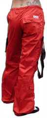 UFO Strappy Hipster Girls Pants (Red/Black)