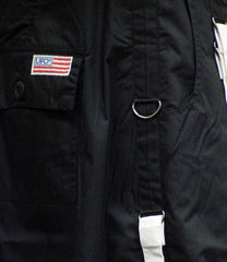 UFO Unisex Basic Strappy Pants (Black/White)
