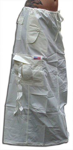 UFO Utility Cargo Skirt (Off White)