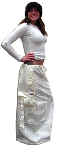 UFO Utility Cargo Skirt (Off White)