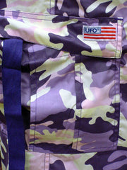 Ufo Utility Cargo Skirt  (Purple Camo)