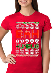Ugly Christmas T-shirt - BAH HUMBUG Girls T-shirt